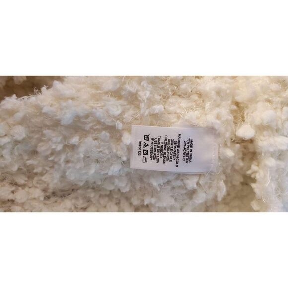 1. State Mock Neck Pullover  XS Antique White - Picture 7 of 9